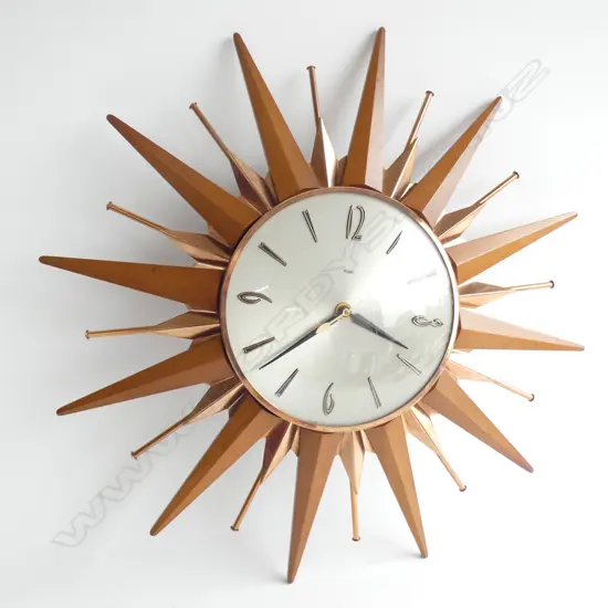 An English 'Metamec' starburst clock